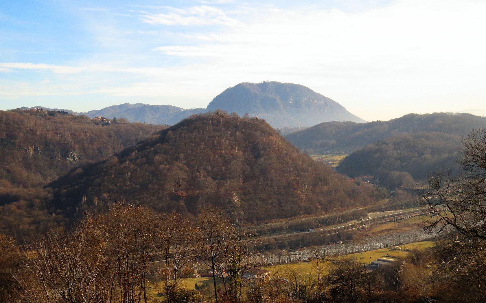 Paesaggio della media Valsesia